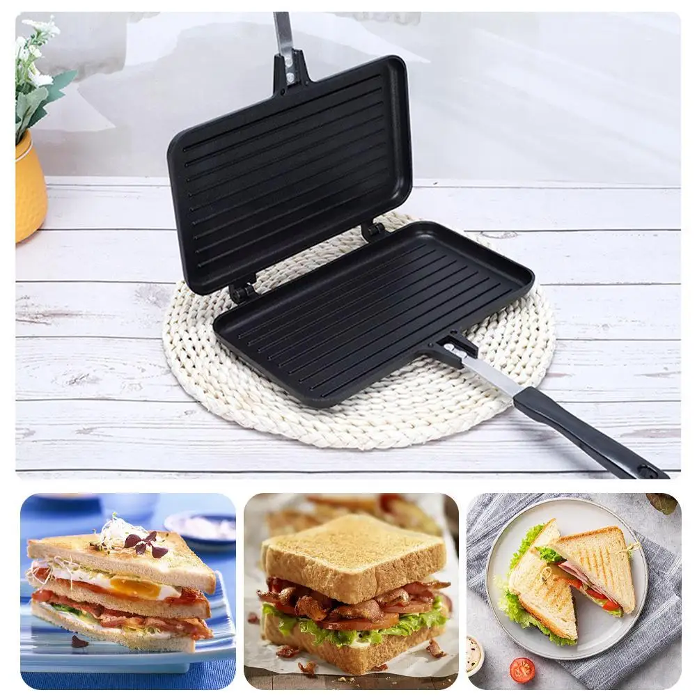 Double-Sided Frying Pan Non-St - Mini Pancake Griddle avis et prix