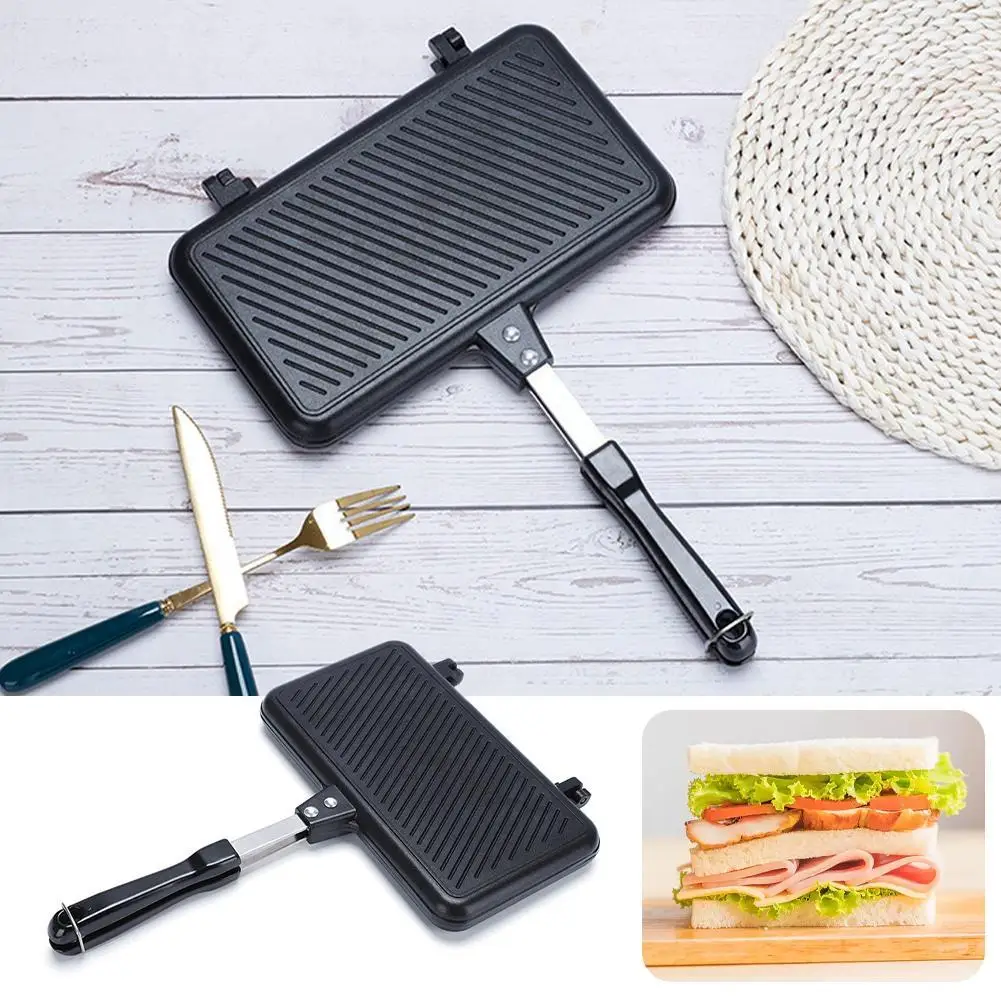 Double-Sided Frying Pan Non-St - Mini Pancake Griddle avis et prix