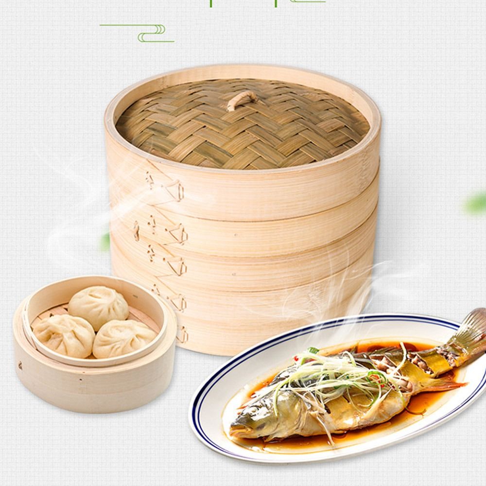 Chinese Steamer Bamboo Steamer - Bao Steamer Bamboo avis et prix