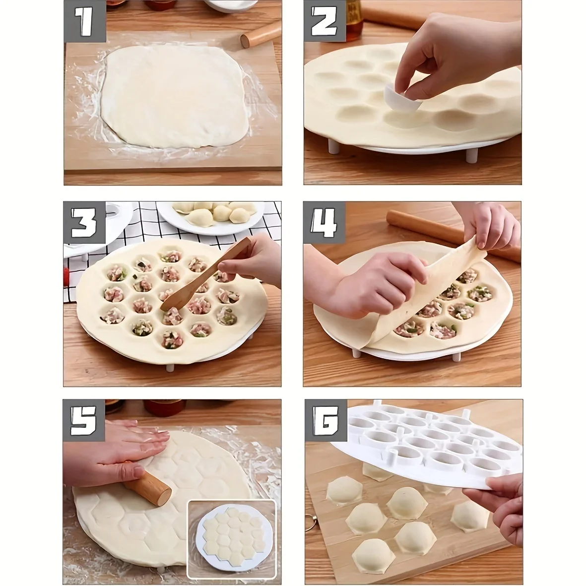 1pc-Simple Chinese Dumplings M - Dumpling Press Set avis et prix