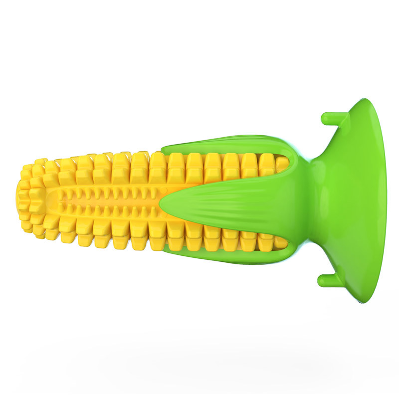 Dog toy with suction cup and c - Corn Dog Stick avis et prix