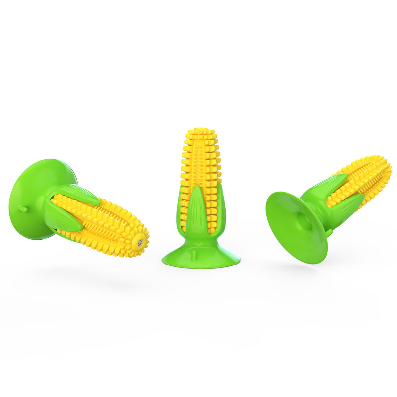 Dog toy with suction cup and c - Corn Dog Stick avis et prix