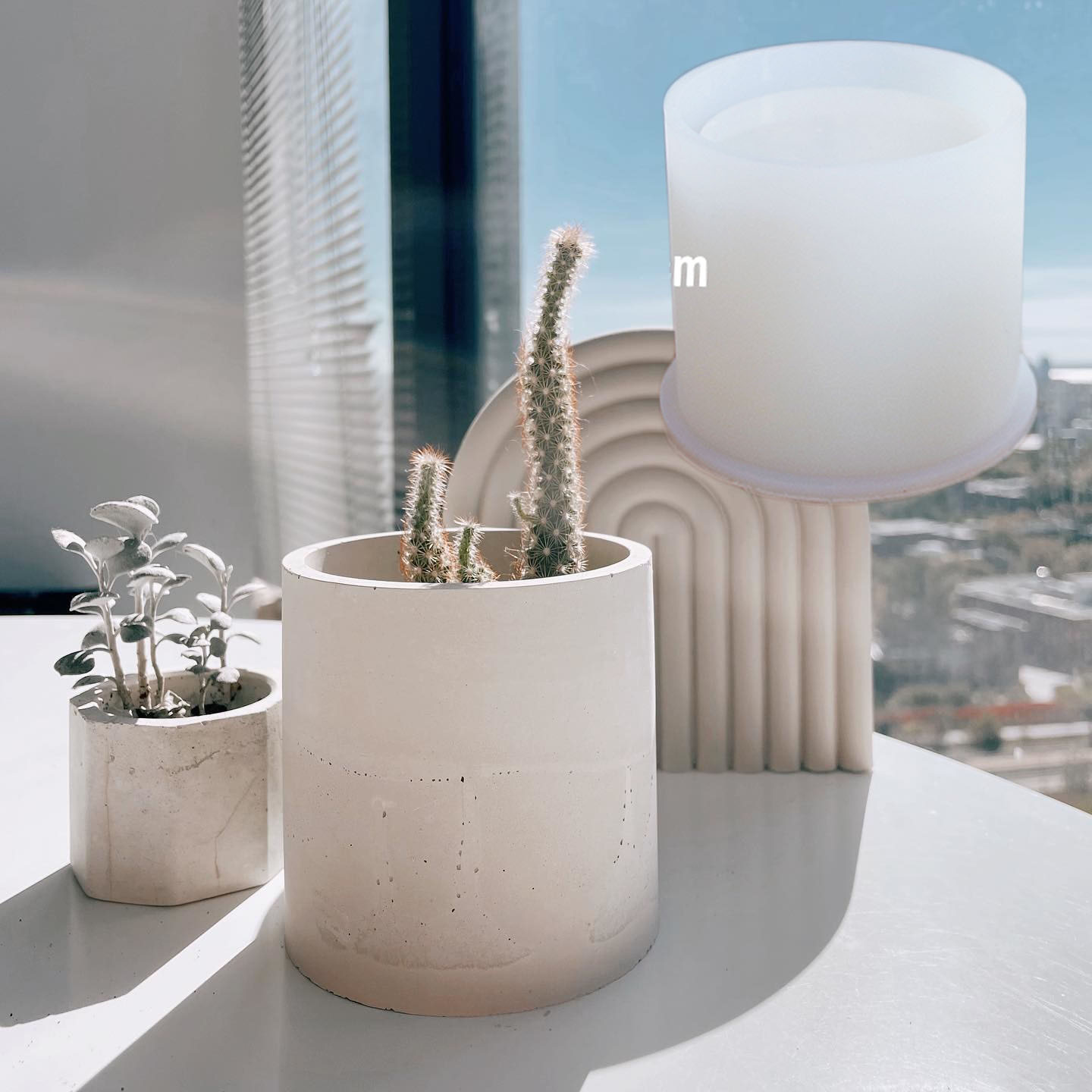 Cement Flower Pot Silicone Mol - Potsticker Mold avis et prix