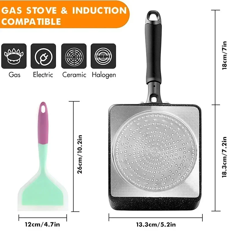 Japanese Omelette Pan / Tamago - Egg Waffle Pan avis et prix
