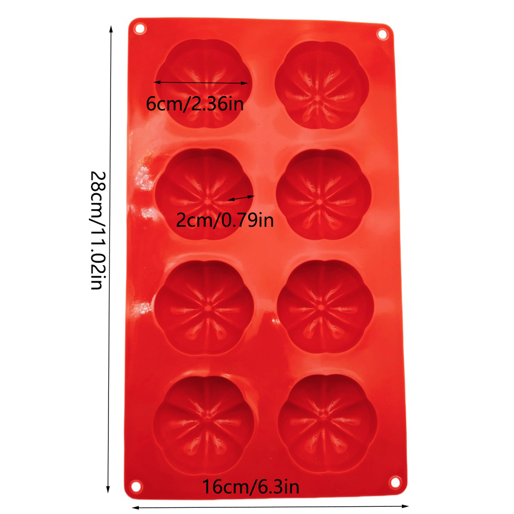 New Arrival 8 Hole 6 Petal Sha - Donut Mold Silicone avis et prix