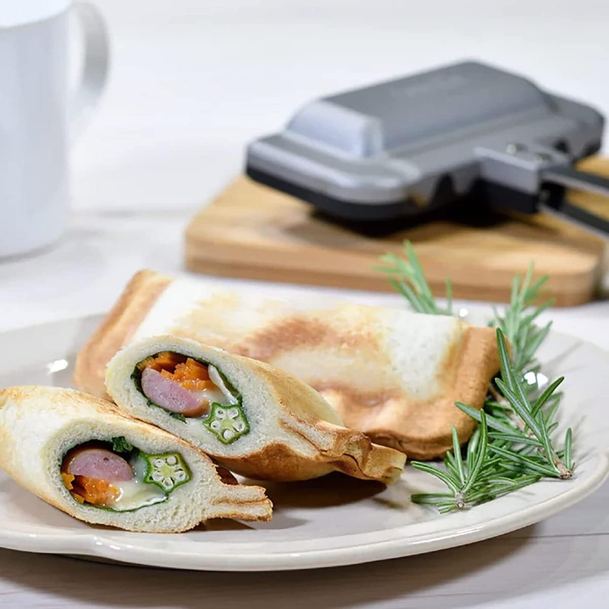 Breakfast Sandwich Maker, 4w1h - Hot Dog Press avis et prix