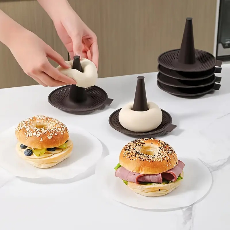 6/12pcs Baking Mold Set Silico - Donut Mold Silicone avis et prix