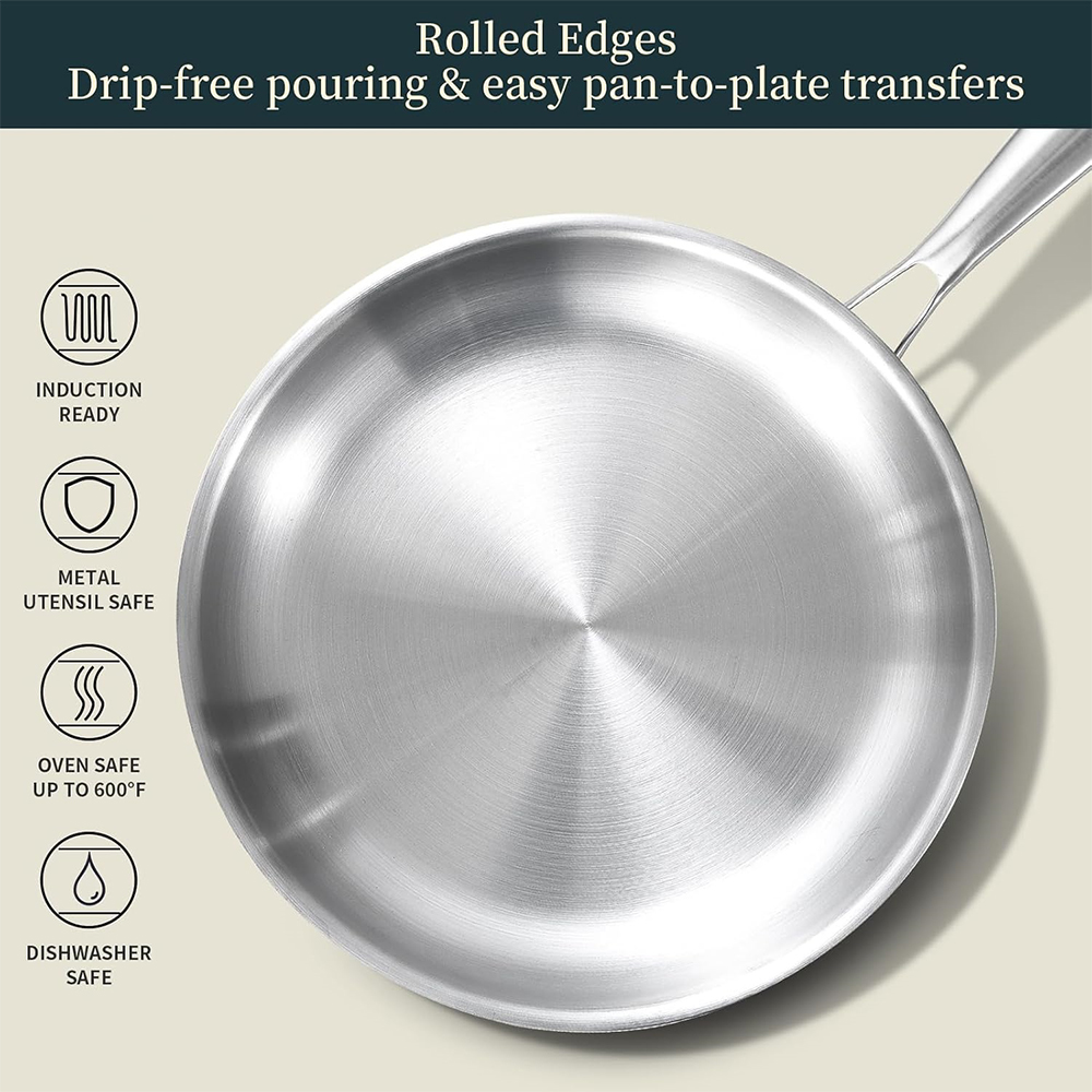 LMETJMA 304 Stainless Steel Fr - Egg Waffle Pan avis et prix
