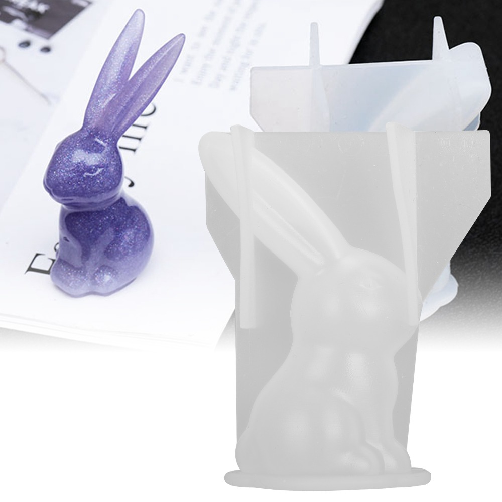 Silicone 3D Rabbits Resin Moul - Bunny Cake Mold avis et prix