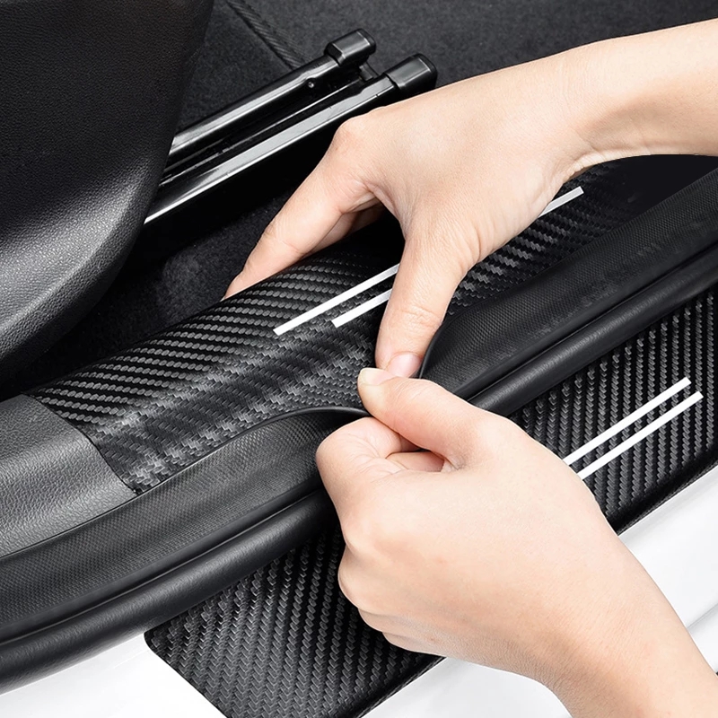Car Door Sills Scuff Plate Thr - Crepe Pan Carbon avis et prix