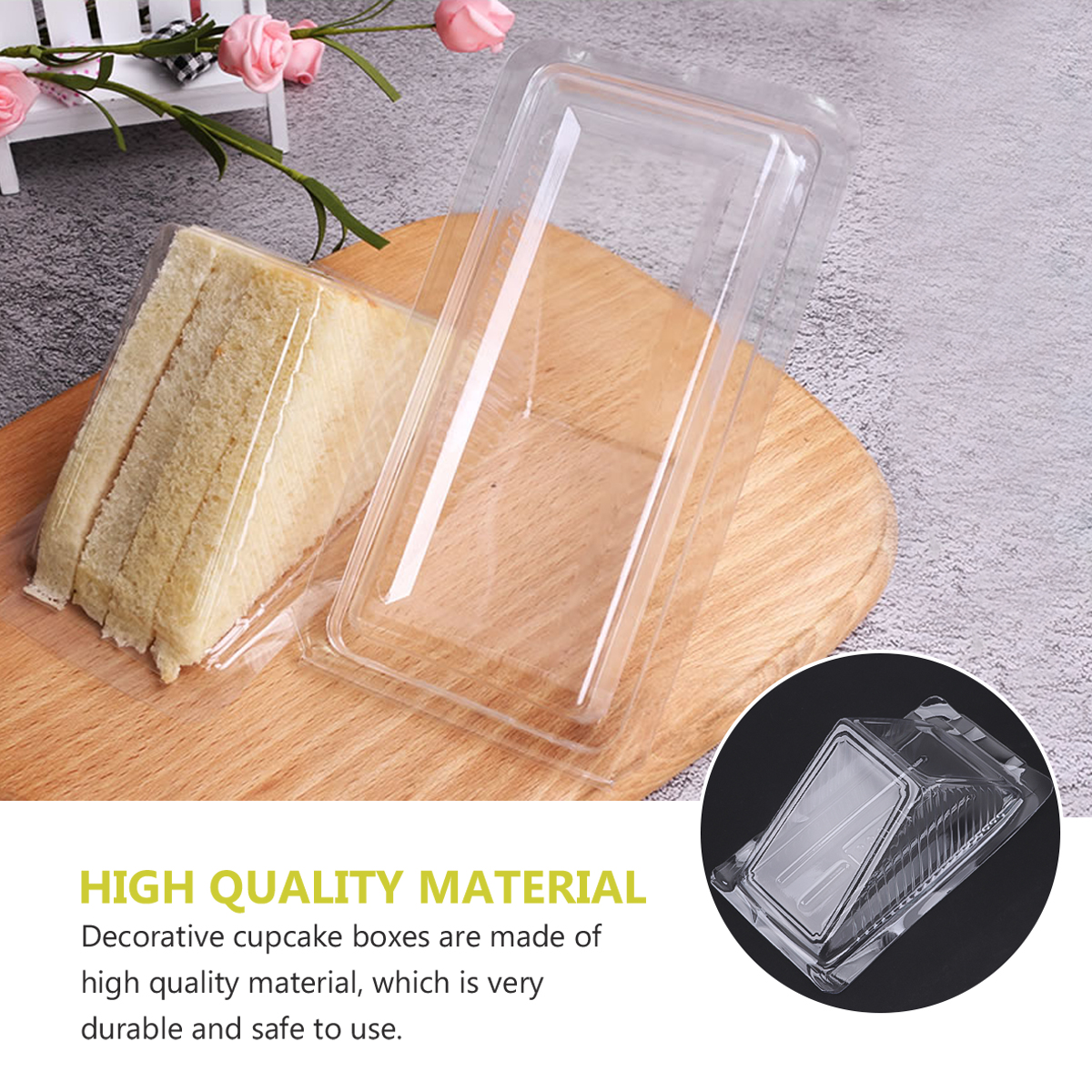 100pcs Sandwich Box Portable D - Spring Roll Wrapper avis et prix