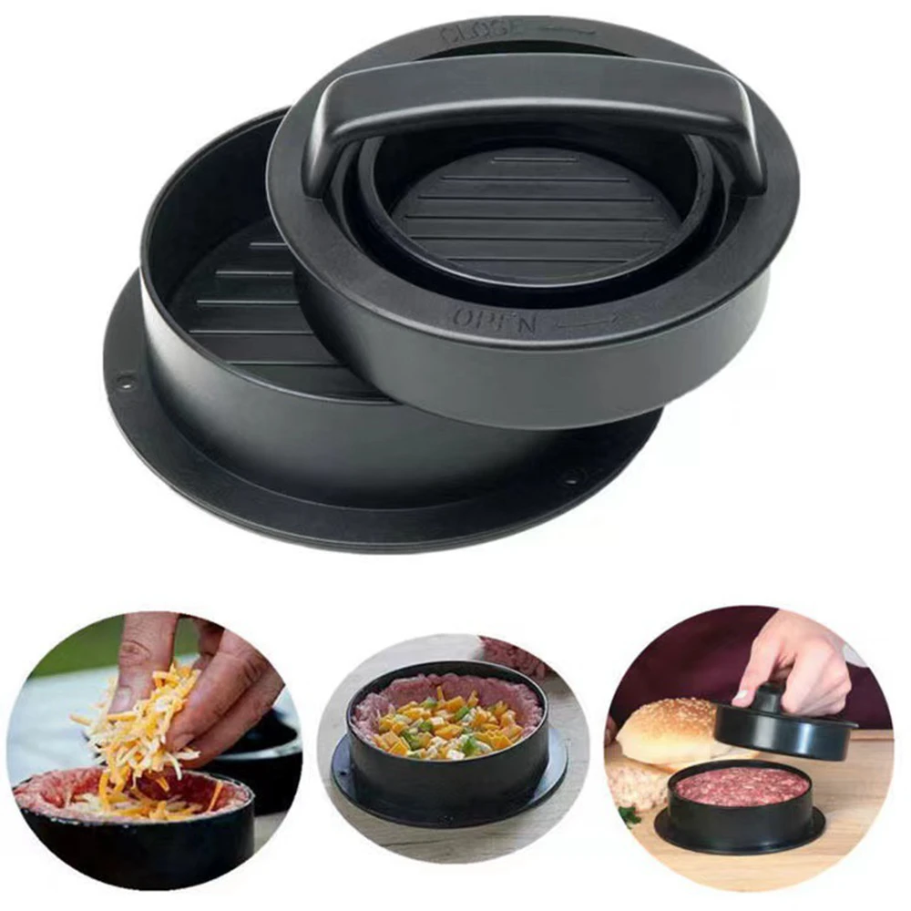 Round Hamburger Burger Press B - Hot Dog Press avis et prix