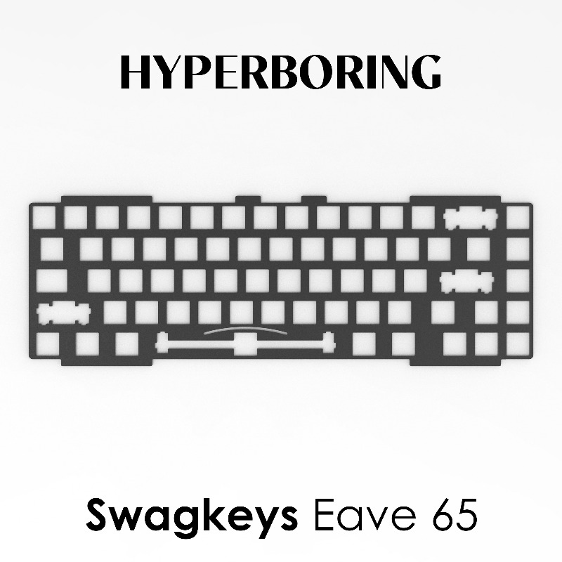 Swagkeys Eave65 Keyboard Posit - Crepe Pan Carbon avis et prix