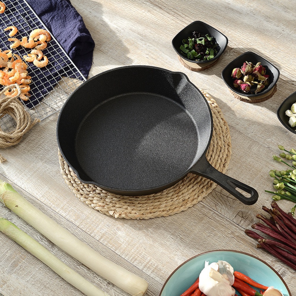Cast Iron Uncoated Frying Pan  - Cast Iron Corn avis et prix