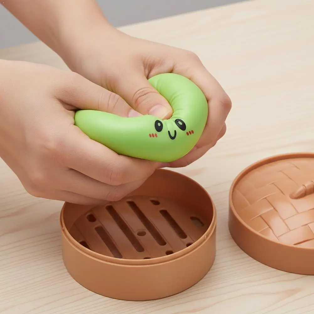 Blue Cartoon Bao Bun Slow Rebo - Bao Steamer Bamboo avis et prix