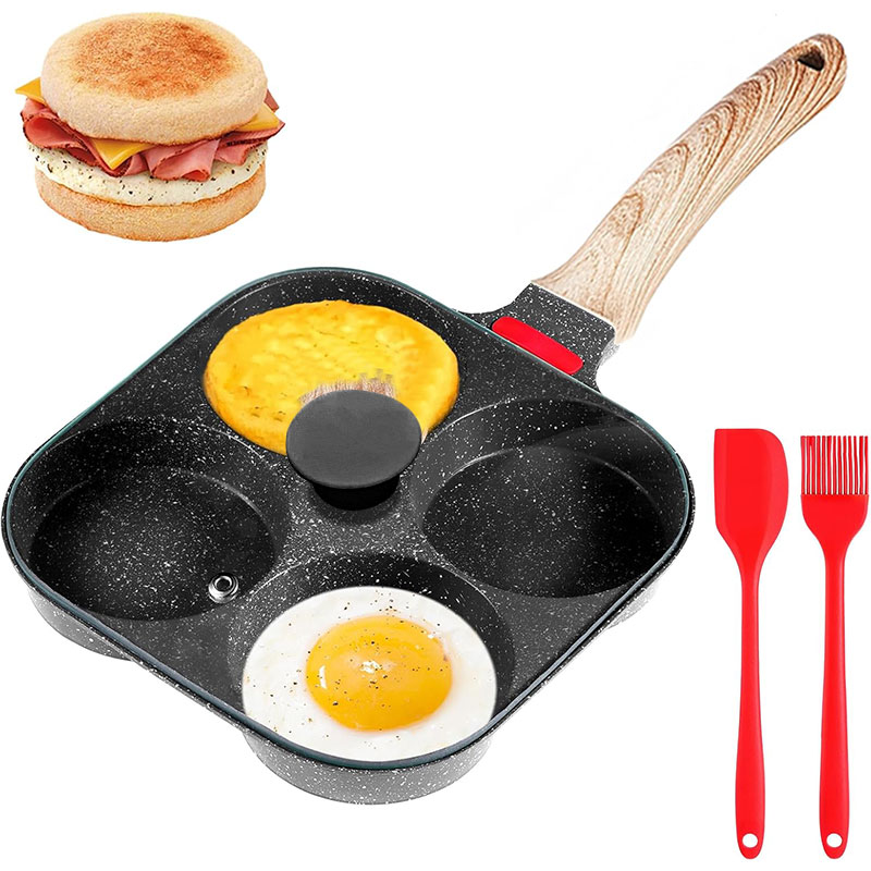 Deepened Egg Frying Pan with L - Mini Pancake Griddle avis et prix
