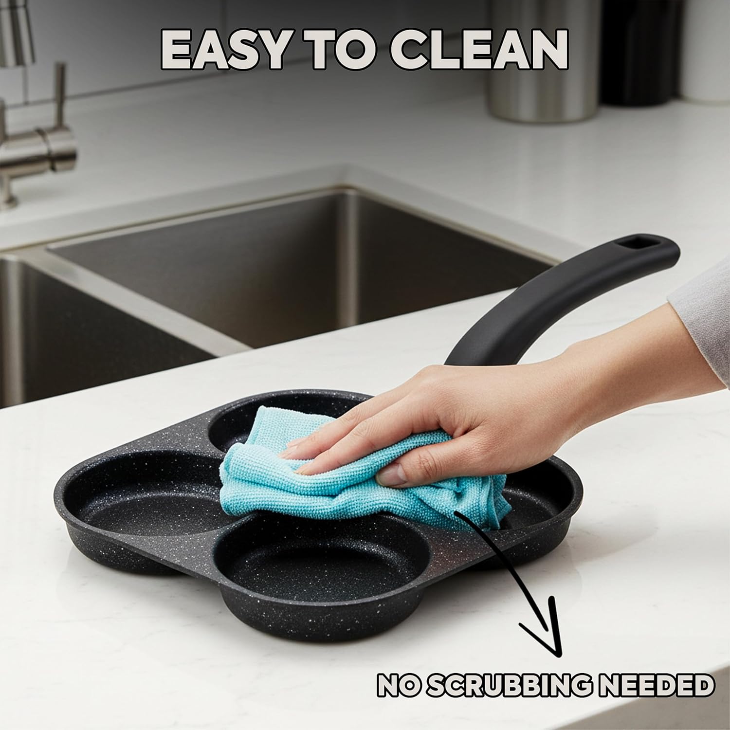 Egg Frying Pan Nonstick Pancak - Egg Waffle Pan avis et prix