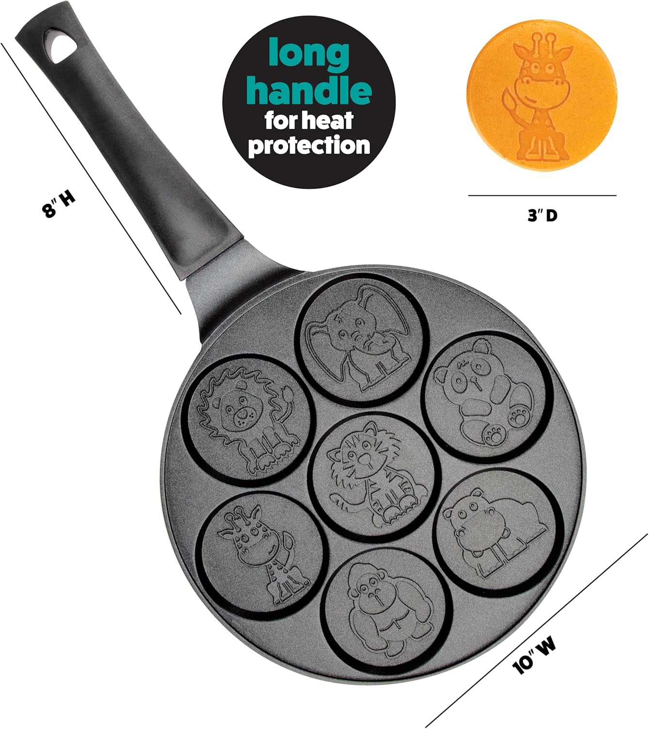 Animal Mini Pancake Pan - Make - Mini Pancake Griddle avis et prix
