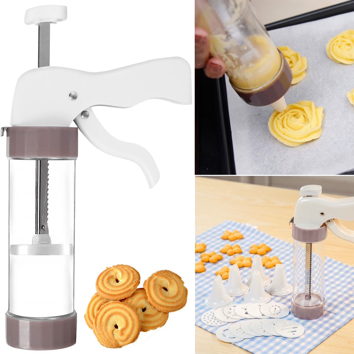 Cookie Press Set Cookie Press  - Churros Maker Gun avis et prix