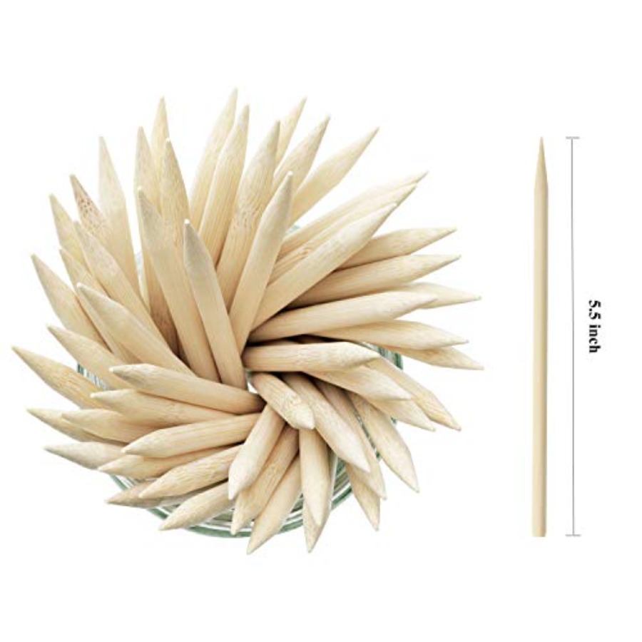5.5 inch Thick Bamboo Sticks f - Corn Dog Stick avis et prix