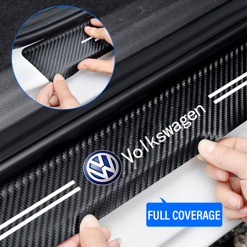 New Car Door Sill Plate Sticke - Crepe Pan Carbon avis et prix
