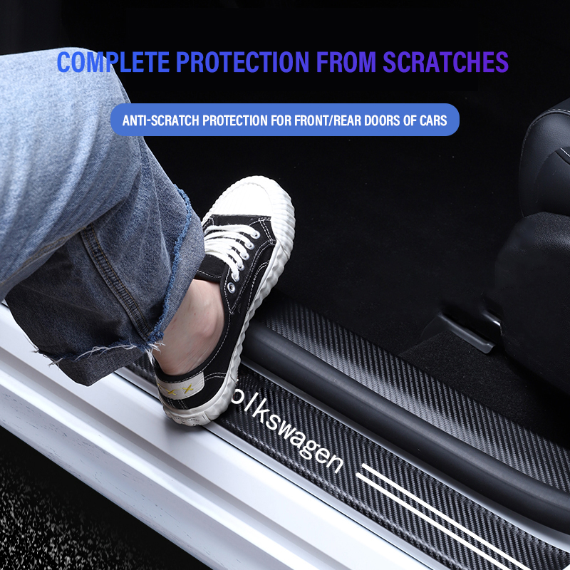 New Car Door Sill Plate Sticke - Crepe Pan Carbon avis et prix